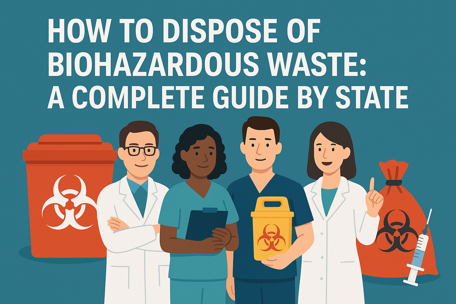 How to Dispose Biohazardous Waste: A complete guide by state