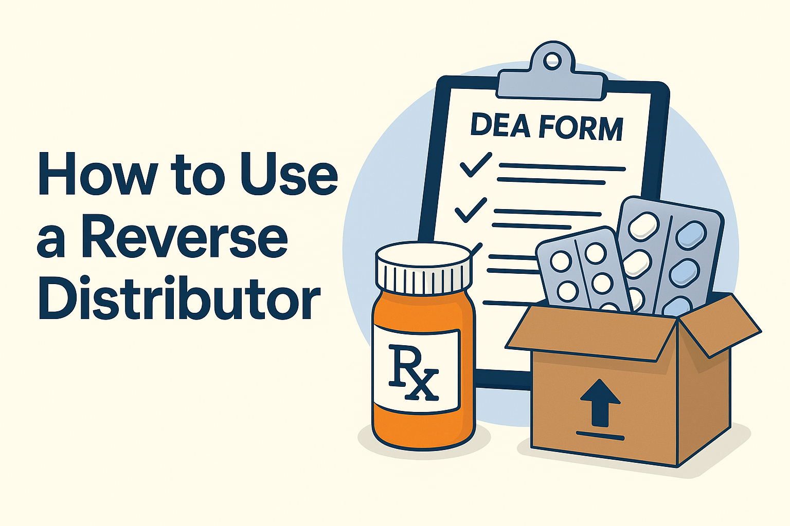How to Use a Reverse Distributor for Safe Drug Disposal