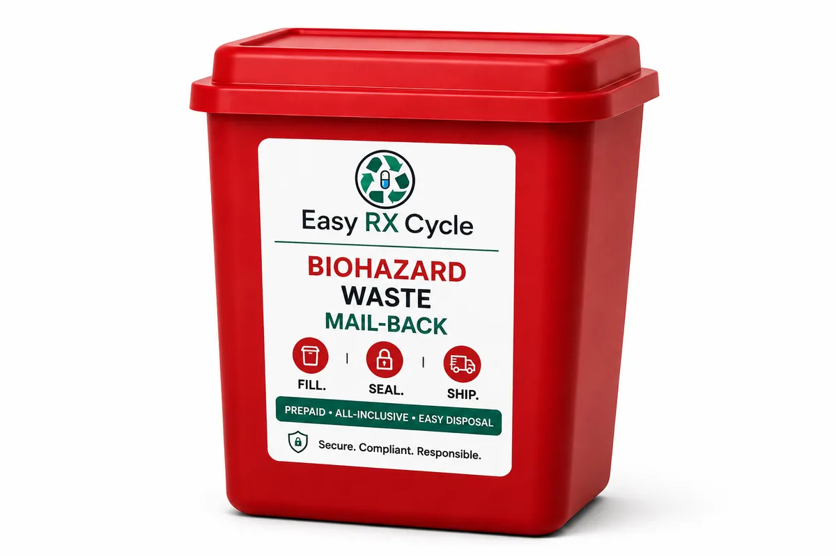 Biohazard / RMW mail-back kit