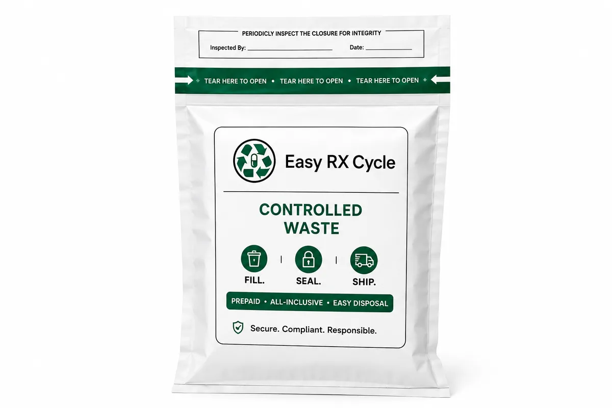 Controlled substance mail-back kit
